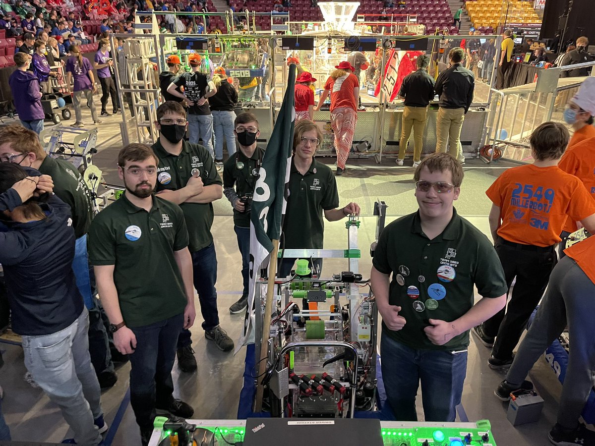 FRC3883's tweet photo. Some amazing shots that our media team captured!
-
#firstforward #omgrobots #morethanrobots #makeitloud #FIRSTinspires #frcrobotics #frcteams #firstroboticscompetition #RAPIDREACT #frcrapidreact https://t.co/24zVMcZYOT