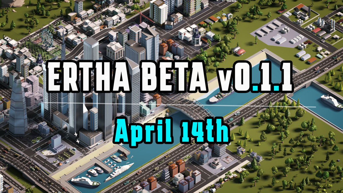 ErthaGame's tweet photo. 🔥 The first bi-weekly #ERTHABeta update is launching on Thursday, April 14th!

💬 At 12:00 UTC, we will be hosting a LIVE AMA and discussing the update exclusively on https://t.co/vpsqy9HaGr!

👇 Submit your questions for the first segment of the #AMA under this tweet! https://t.co/c2pzfHGDbK