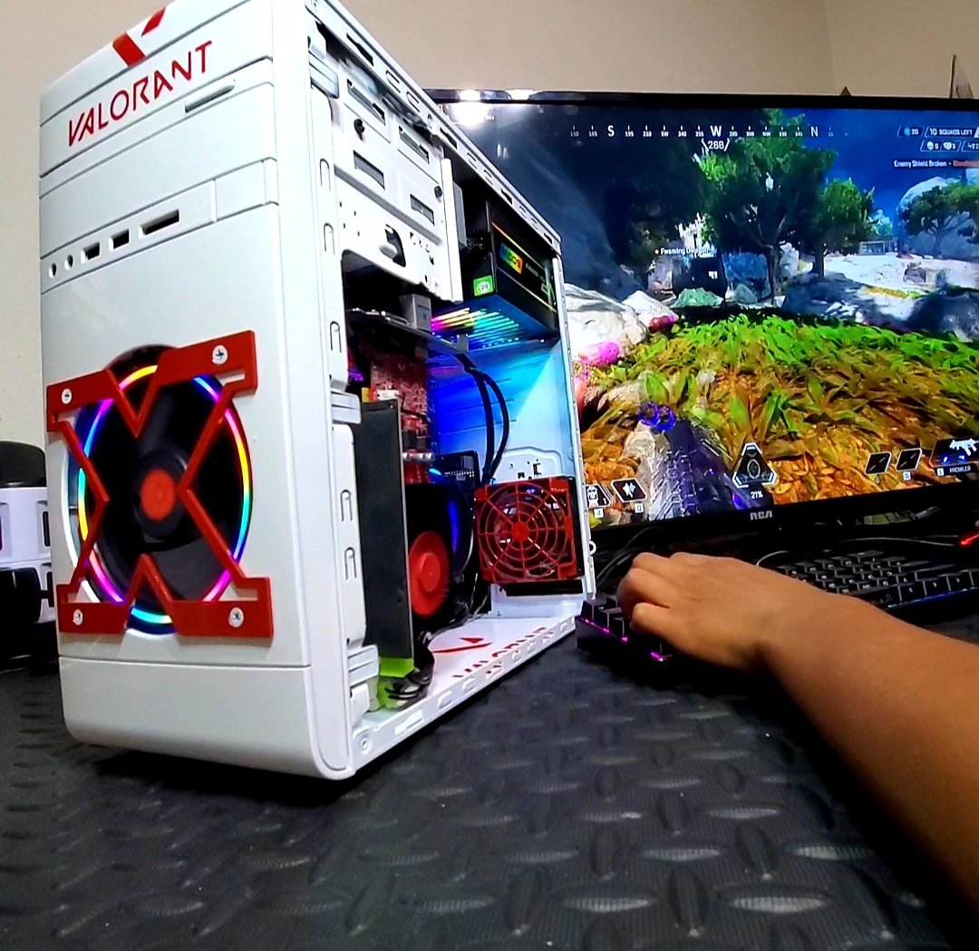 modstek's tweet photo. Toy HP computer transformed into a competitive gaming PC! https://t.co/BQPr8SrWXO #gaming #VALORANTMasters #techupdate https://t.co/tSO4kYvmAn