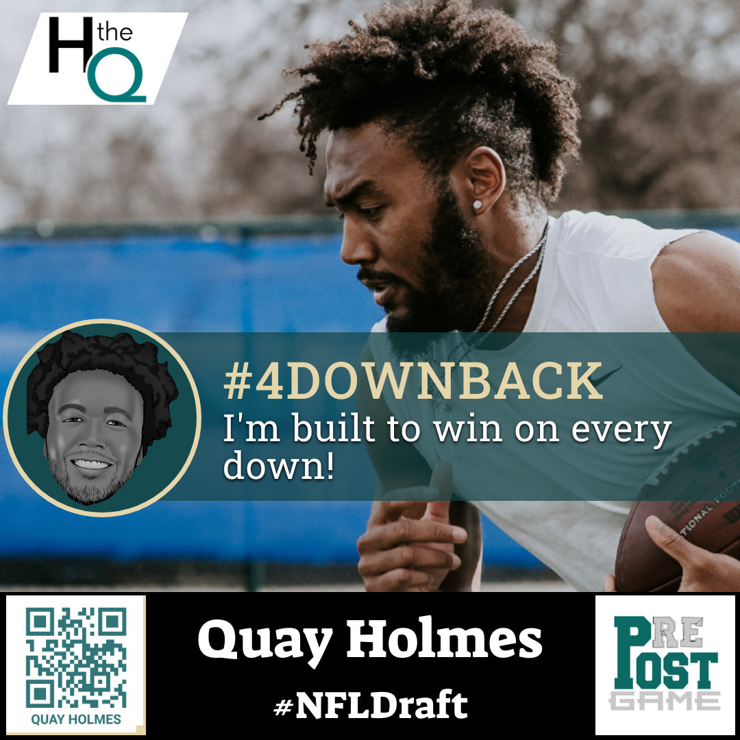 No lies told😤
<a href="/NFLDraft/">NFL Draft</a> <a href="/DraftDiamonds/">Draft Diamonds ™️</a> @nfl  #4DownBack

#NFLDraft #NFL #etsutough #RunningBack 
<a href="/_HO11YWOOD_/">✨Quay Holmes✨</a>  thehq.me/quayholmes