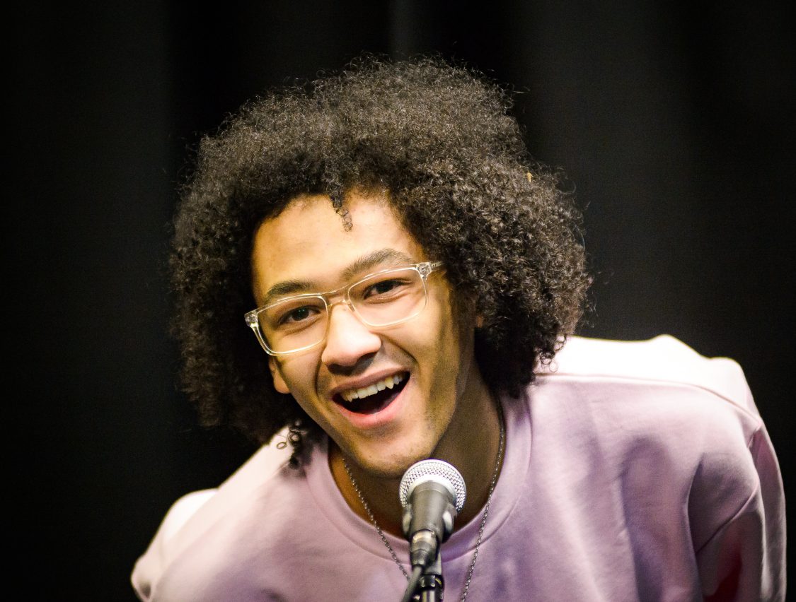 Come and join the Speak Easy Spoken Word open mic night tomorrow...

This informal event is a sharing of words by the best young poets Nottingham has to offer with an open mic at the end for all to get involved with.

Join us tomorrow at 6pm, book now: bit.ly/3v5ABta