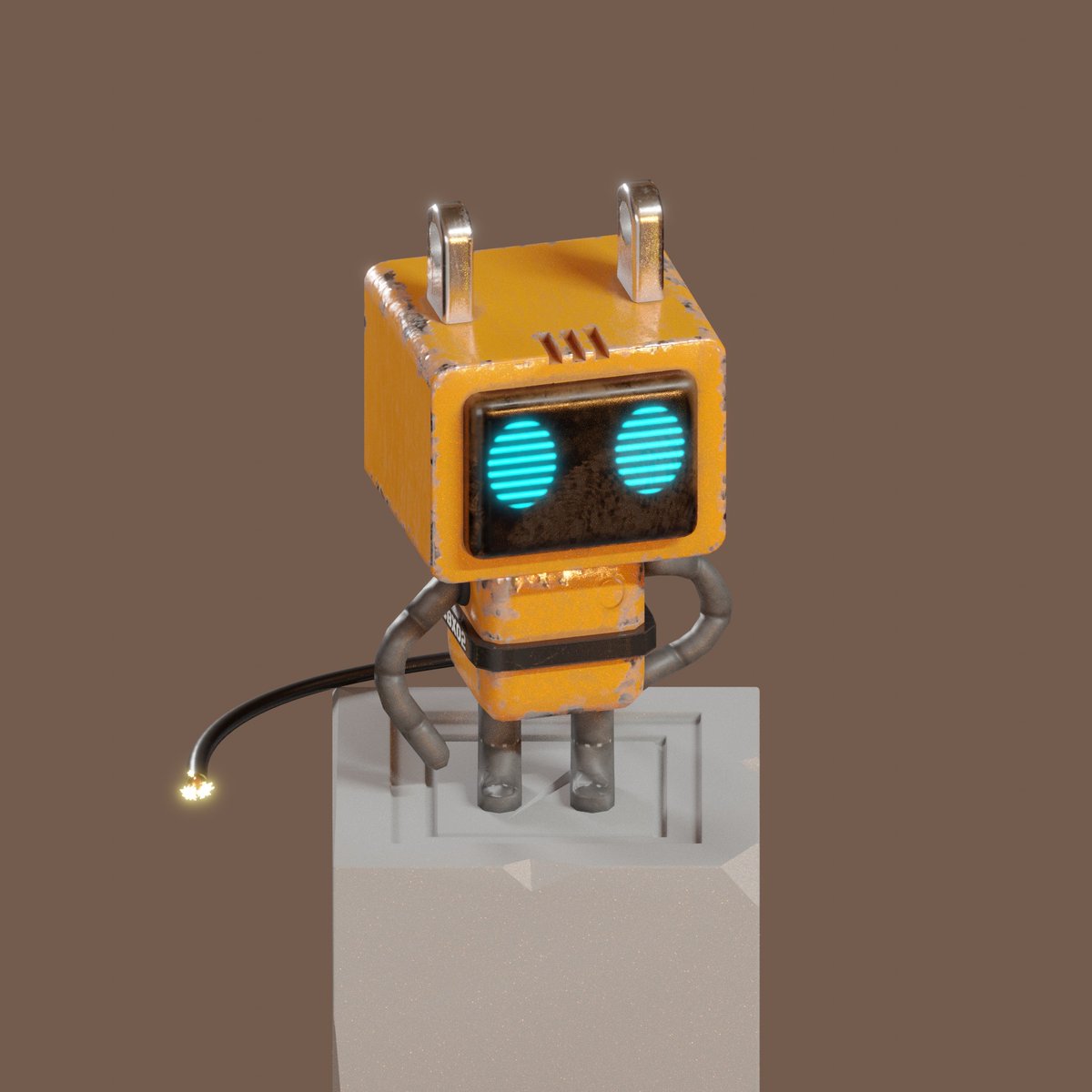 johntwolives's tweet image. Working on a character concept in blender
(for a new game I'm making in Codea)
#b3d #blender #codea