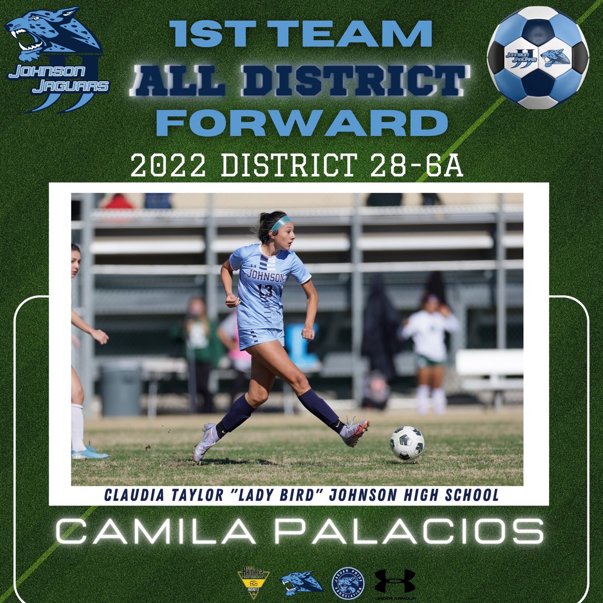JHSvsoccer's tweet photo. So Proud of our Jags!!! Here comes the All District Blast!!! These girls and the rest of the team gave it their all in every game. Great Job Ladies!!! @PresleyDrawe @campalacios10 @Kam05S @mabrywilliams11 @JPApride @NeisdAthletics @CoachTPMiller https://t.co/iAJf7oyVUI