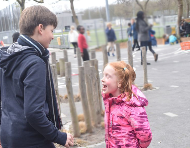 ishthehaguenl's tweet photo. A wonderful example of collaboration and compassion as Year 2's to try out the games that Year 5 had designed and set up specifically for them. The result was an enjoyable afternoon working and playing together. #scenesfromISH #Year5 #Year2 #playingtogether #usingfeedback https://t.co/rok18NLddc