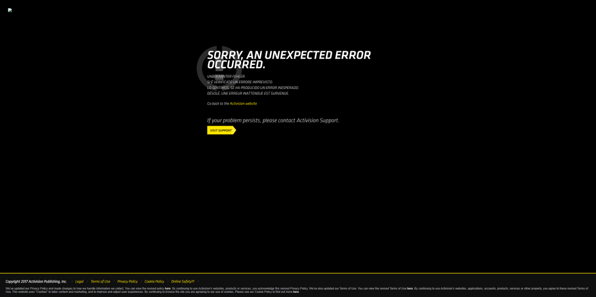 DawnOfScripts's tweet photo. Trying to appeal a false ban. When I log into the account appeal section with my https://t.co/93e86uiRug account I get taken to this website which isn't even in English. Can somebody help, please?

@ATVIAssist https://t.co/h0NleogVfy