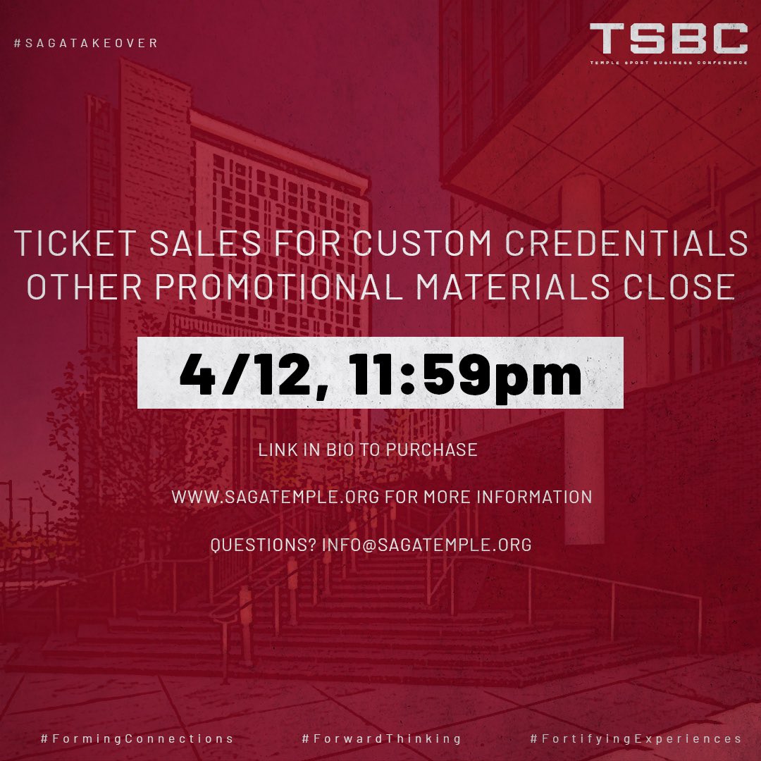 Temple Sport Business Conference tweet media