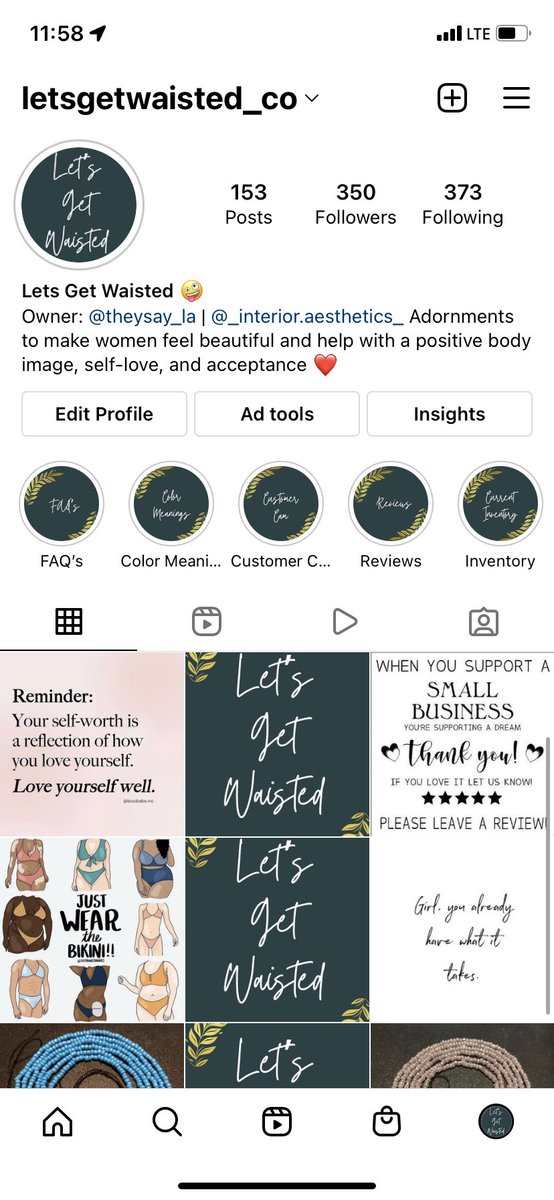 FOLLOW US ON INSTAGRAM FOR DAILY UPDATES, INVENTORY, GAMES, &amp; GIVEAWAYS 💕