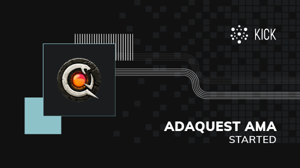 kicklaunchpad's tweet photo. @AdaQuestGame  AMA session is live now!  📣

🎤 Let’s meet at ADAQUEST live AMA session on their Youtube channel❗️

Follow the link below👇

🔗 https://t.co/FGV8FEGO7z https://t.co/vNb0AZQYIg