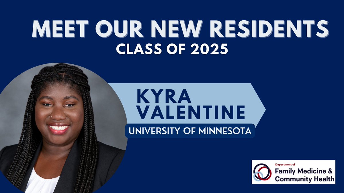 Meet Kyra!
📍Omaha, NE
Co-chair of the Gold Humanism Honor Society <a href="/GoldFdtn/">Gold Foundation</a> 
🩺Interests: Obstetrics (in gender-diverse populations), LGBTQ care &amp; sexual health
🌟Passions include empowering her patients to be strong self-advocates
Kyra enjoys singing, dancing, yoga, &amp;baking!