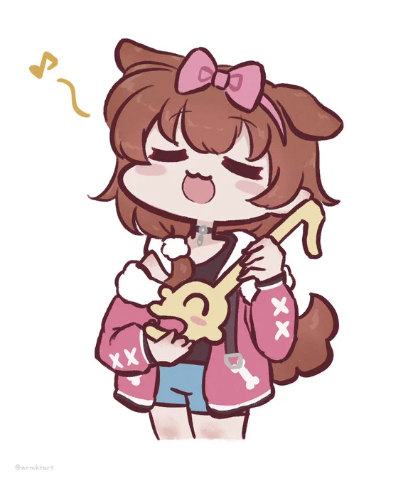 オタマトーン癒された絵🎵〜🥐
#生神もんざえもん #できたてころね 