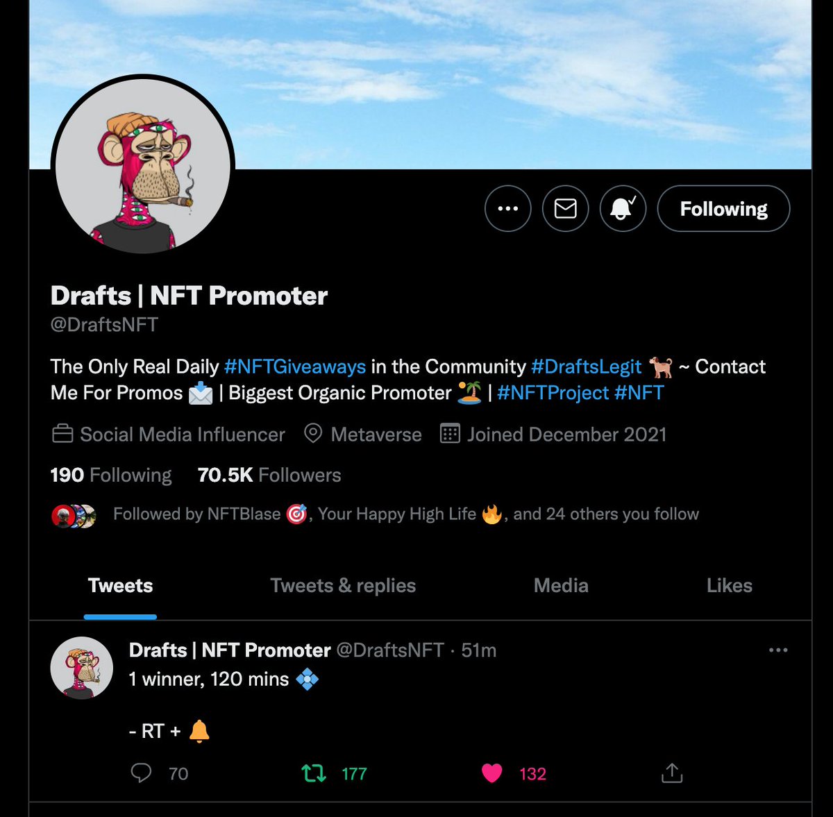 jhn_robin's tweet photo. @DraftsNFT 💎💎💎 https://t.co/p2BFb28VhQ