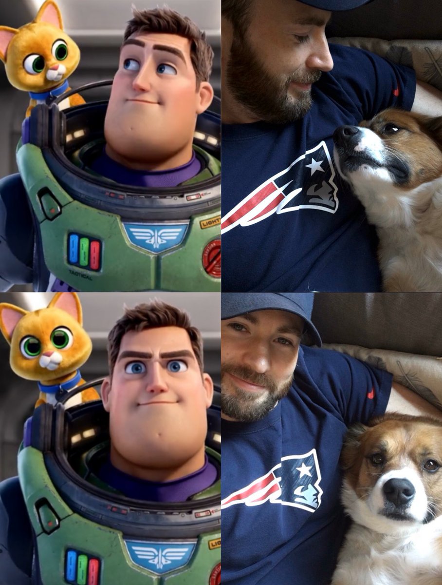buzz lightyear &amp; sox x chris evans &amp; dodger