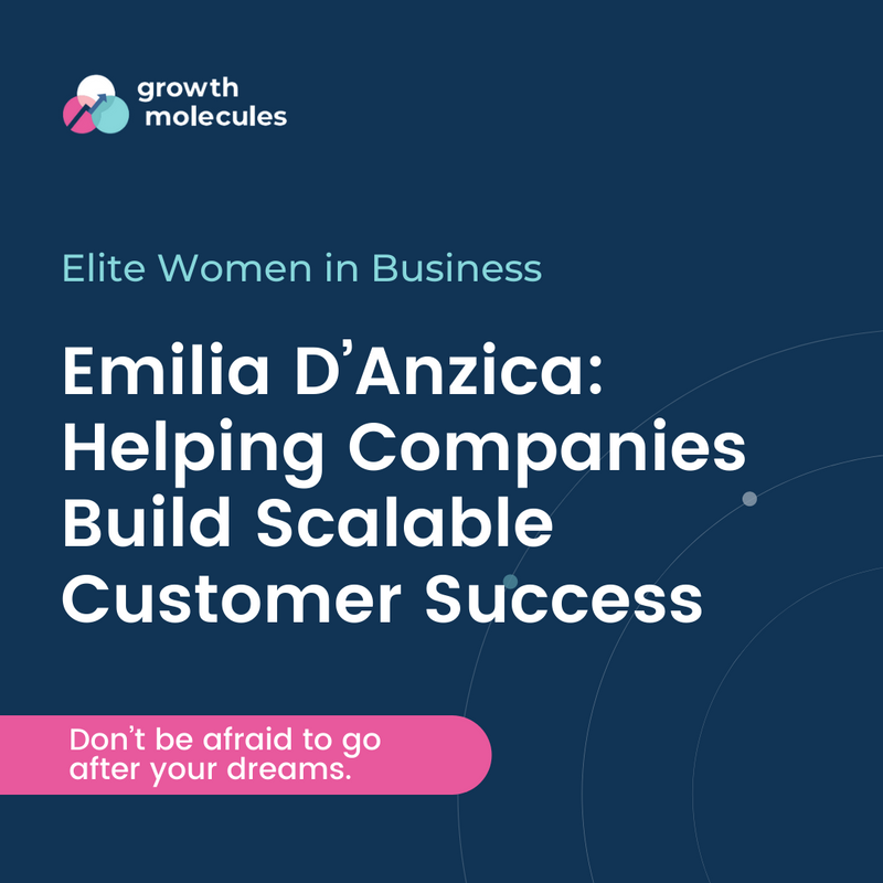 GrowthMolecules's tweet photo. ๐คฉ Starting her career in Silicon Valley, Emilia has developed a passion for technology, enabling women in tech, and building scalable customer success programs.
Check out her story here! ๐
https://t.co/BouZ9LXobj
#Onboarding #CustomerSuccess #SimplifyingCS https://t.co/7yJ1347B9u
