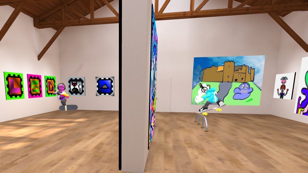 Mehdals's tweet image. Big shoutout to @_SPREE__ for the support! Come see their gallery and CCTV Punks in 3D!