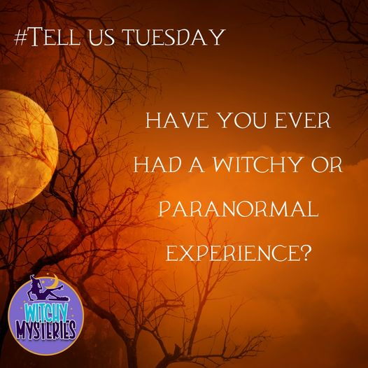 WitchyMys's tweet photo. Have you ever had a witchy or paranormal experience?

#TellUsTuesday #Paranormal #Witchy https://t.co/zIupKK3D8d