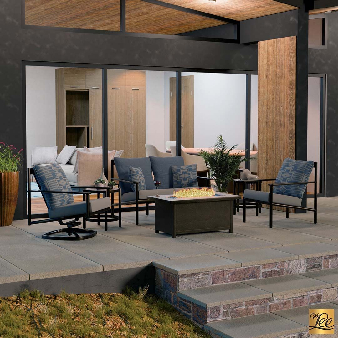 Invest in all your relationships with quality time on your Cibolo patio by O. W. Lee. It's modern design and rustic feel will comfortably put the focus on you, your family and friends
#housengarden #patio #luxuriouscomfort #backyardescape #outdoorliving