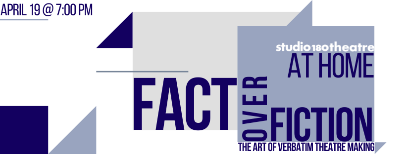 stu180theatre's tweet photo. Join us for Studio 180’s AT HOME: Fact Over Fiction!
A Panel with @TaylorBlueT, Annabel Soutar of @porteparole, and Andrew Kushnir of @Prjct_Humanity on Tuesday, April 19, 2022 at 7:00 PM for a panel discussion on The Art of Verbatim Theatre Making!
https://t.co/mIKCexNFxL https://t.co/A4VOu3izGX