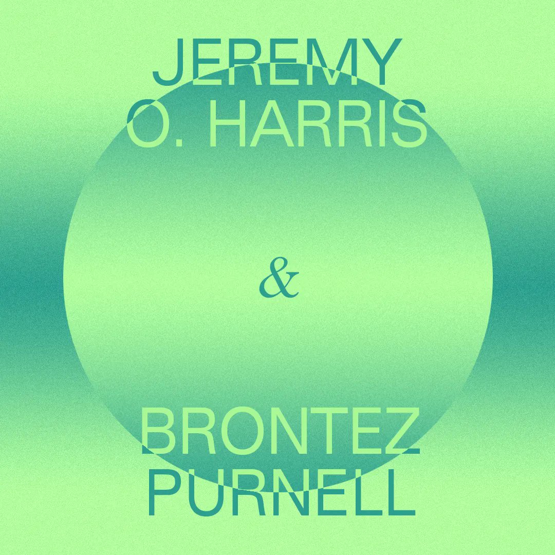 BOMBmagazine's tweet image. BOMB and @theKitchen_nyc are excited to announce the guests for our final #AcrosstheTable: @jeremyoharris and Brontez Purnell! Tune into BOMB&apos;s IG Live on Friday, April 15 at 1PM ET to join an intimate conversation with the artists. 

bombmagazine.org/events/across-…