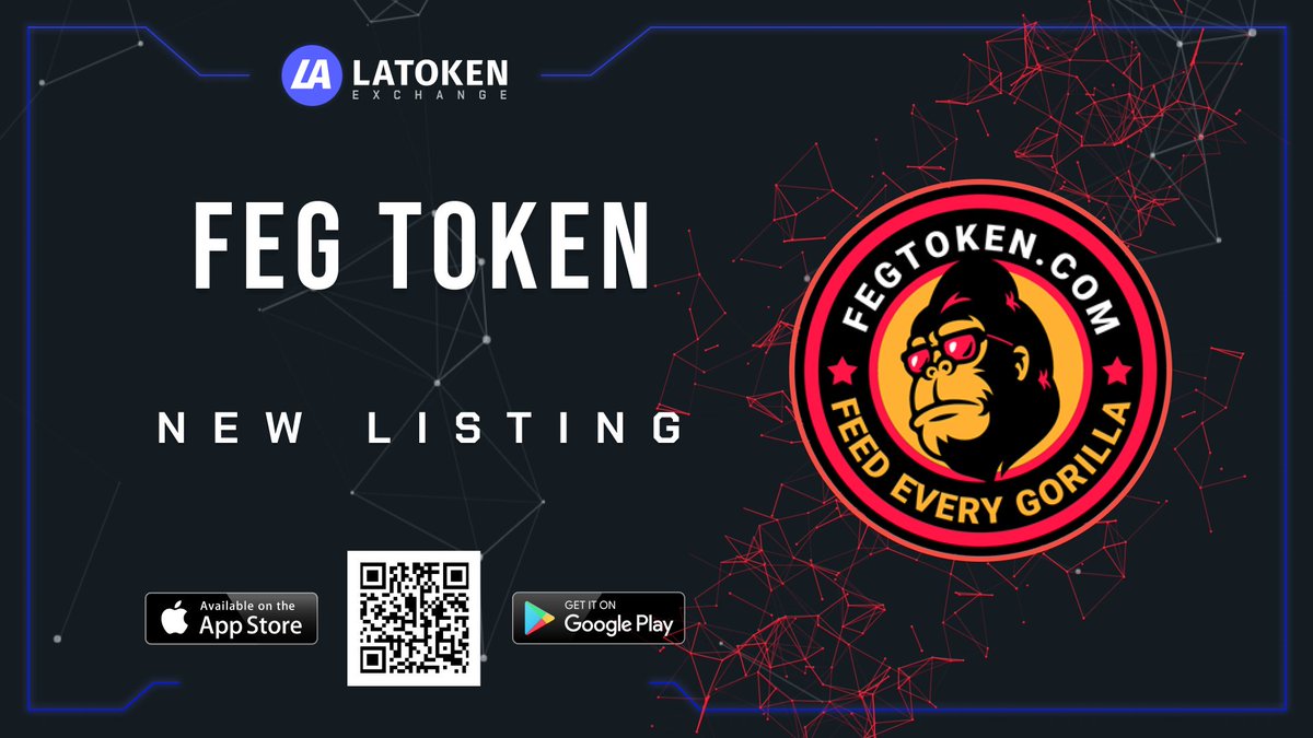 Latoken_cex's tweet photo. Trade FEG/USDT on #LATOKEN

@FEGtoken is a decentralized transaction network on Ethereum and #BNBchain. It is driven by $FEG, which is a hyper-deflationary, community-driven governance token with a 2% transaction tax.

📲 https://t.co/o286v2PEII https://t.co/j07WzLGDNH
