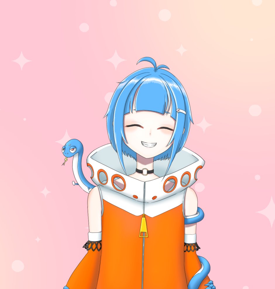 Zyaen_Sea's tweet photo. V作って貰いました！
めちゃくちゃ可愛い!

絵師兼モデリング　いちるぱっぱ(@ichiru_hn)
#Vtuber準備中 
#Vtuber
#VTuberを発掘せよ https://t.co/FXDjjSMfDm