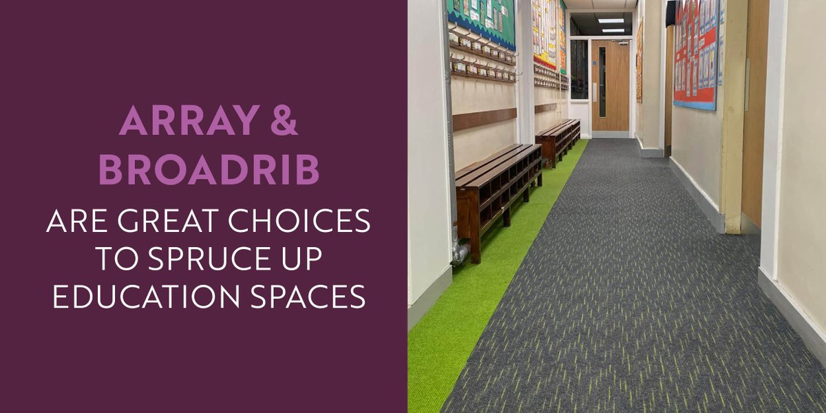 Parents and teachers alike will be very relieved that the #EasterHolidays have arrived! 🐣

For #Education professionals, school holidays are a great time for building #Renovations. 🙌

Find out about our fibre-bonded #Carpets for education: fal.cn/3nJ5F