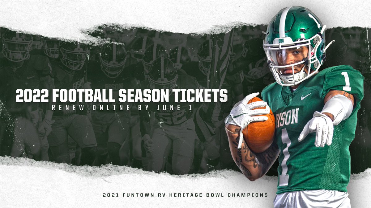 The 2️⃣0⃣2⃣2⃣ schedule is set and season ticket renewals are now available!

Current season ticket holders can renew online or by mail by June 1!

#OnToVictory