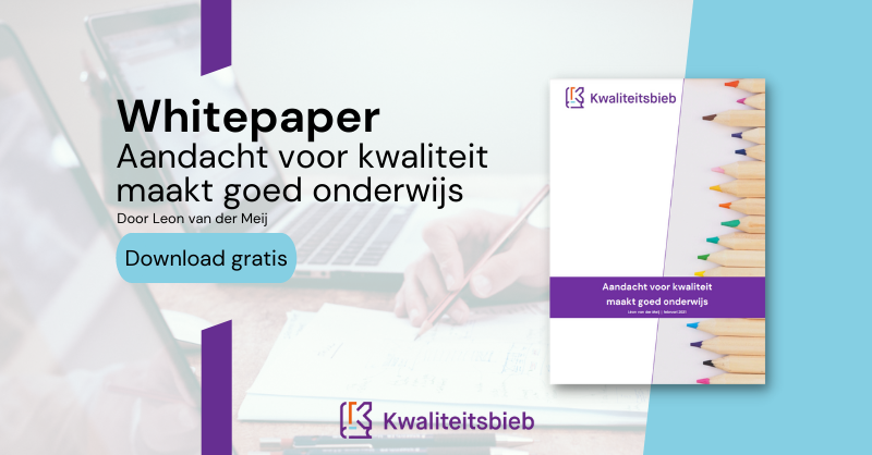 “Hoe kun je als school, of scholengroep, onderwijskwaliteit realiseren, continu behouden en zelfs verhogen?” - Leon van der Meij.

Download de whitepaper met zijn visie op kwaliteit:
ow.ly/IWzT50InRwT