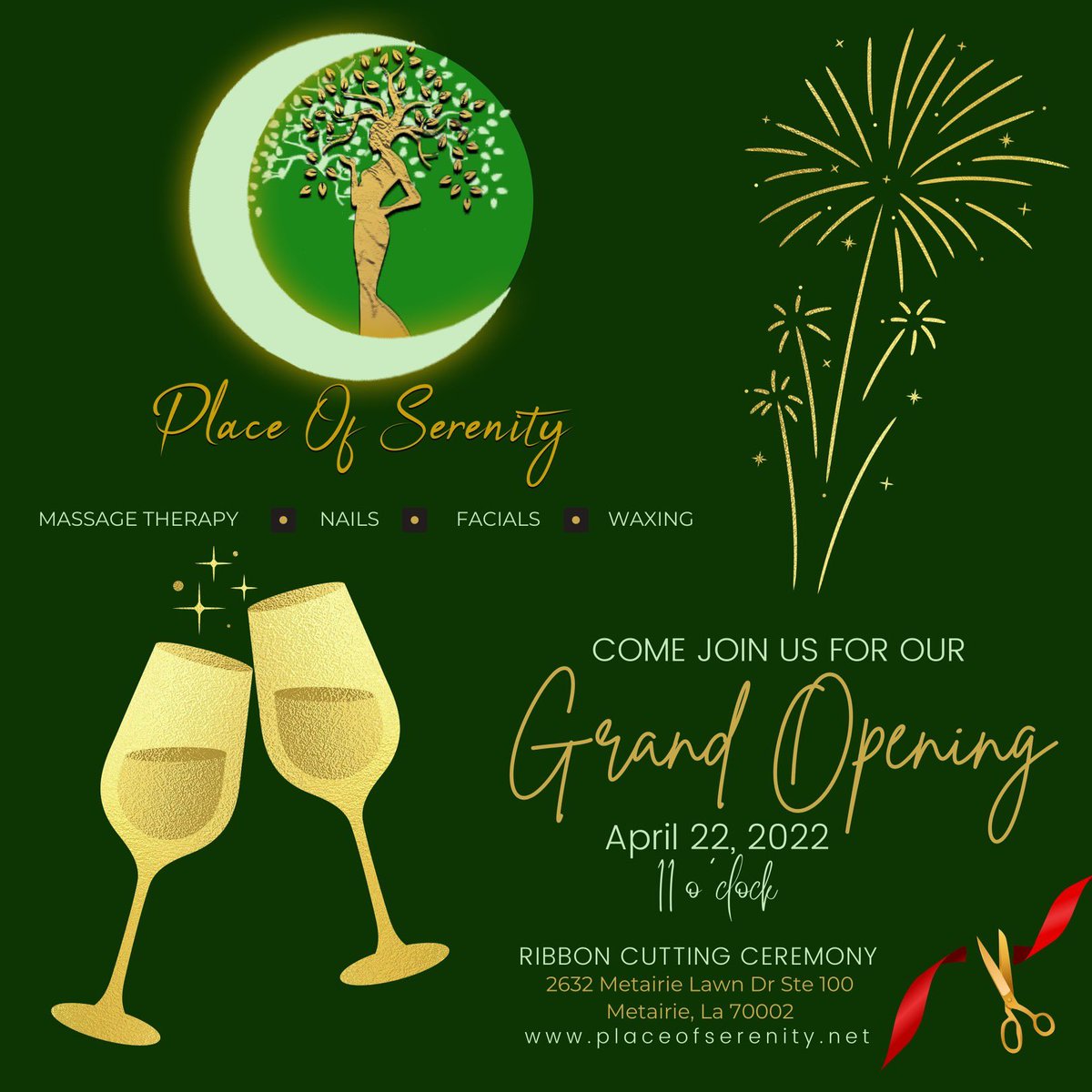 larixkiegod's tweet photo. IM OPENING MY FIRST SPA IT IS BLACK OWNED AND TWO BLOCKS AWAY FROM LAKESIDE MALL. THANK GOD FOR BLESSING ME WITH THE PEOPLE WHO ARE AROUND ME RIGHT NOW HELPING ME FOLLOW MY DREAMS. 20% OFF ALL SERVICES GRAND OPENING APRIL 22nd &amp; YOUR INVITED TWITTER DO YA THING! #PlaceOfSerenity https://t.co/uJX24xaVcq