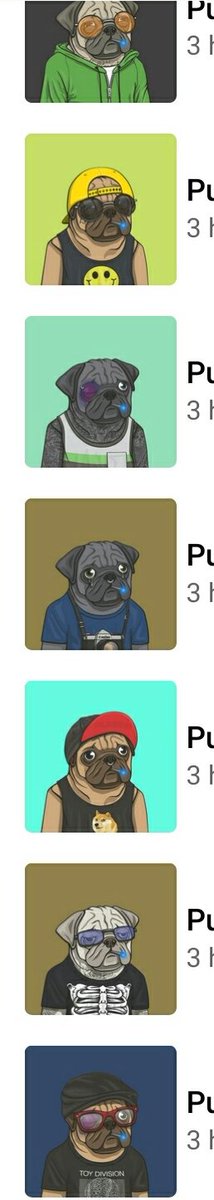 Lucho_ArtArg's tweet photo. We keep collecting 🐉💥🚀🔥💊💹💪 @PuggoSapiens #BSV #NFTCommunity #nftcollector #NFT #NFTMetaverse #Puggos #dogs https://t.co/y6QYOXeWcb