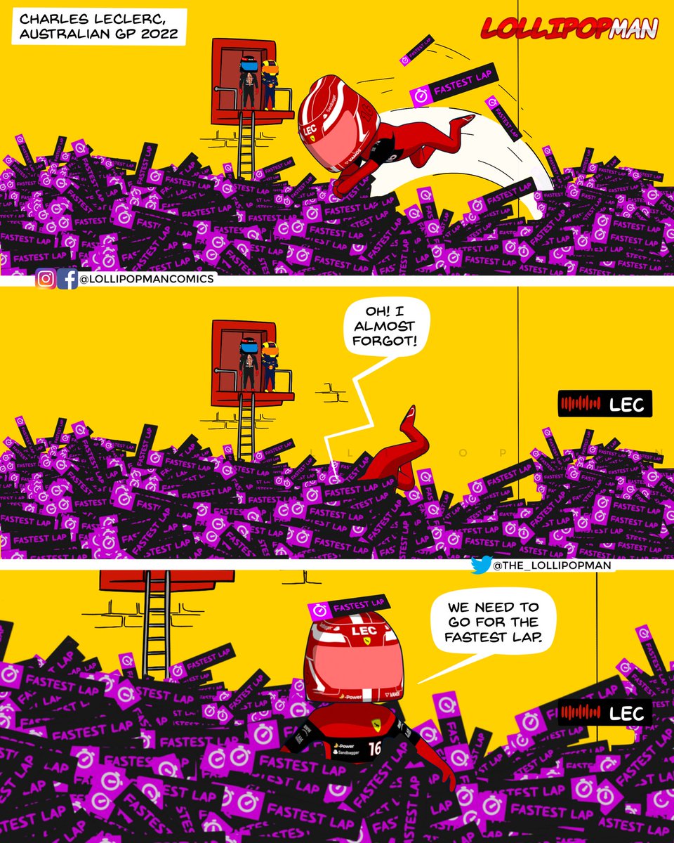 “We need to go for the fastest lap at the end”

#f1 #formula1 #charlesleclerc #scuderiaferrari #australiangp