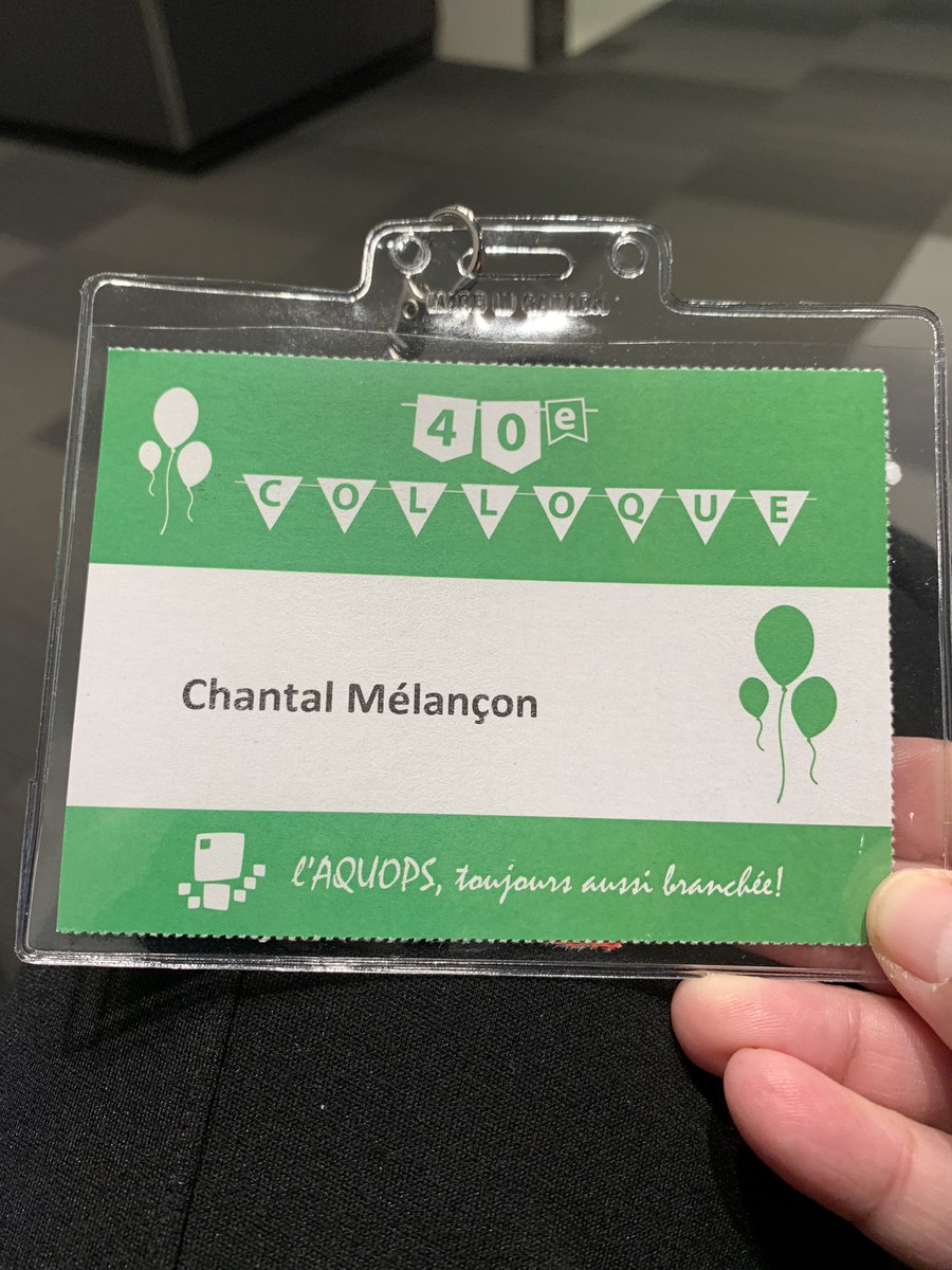 Prête pour trois jours à apprendre et à découvrir! #AQUOPS