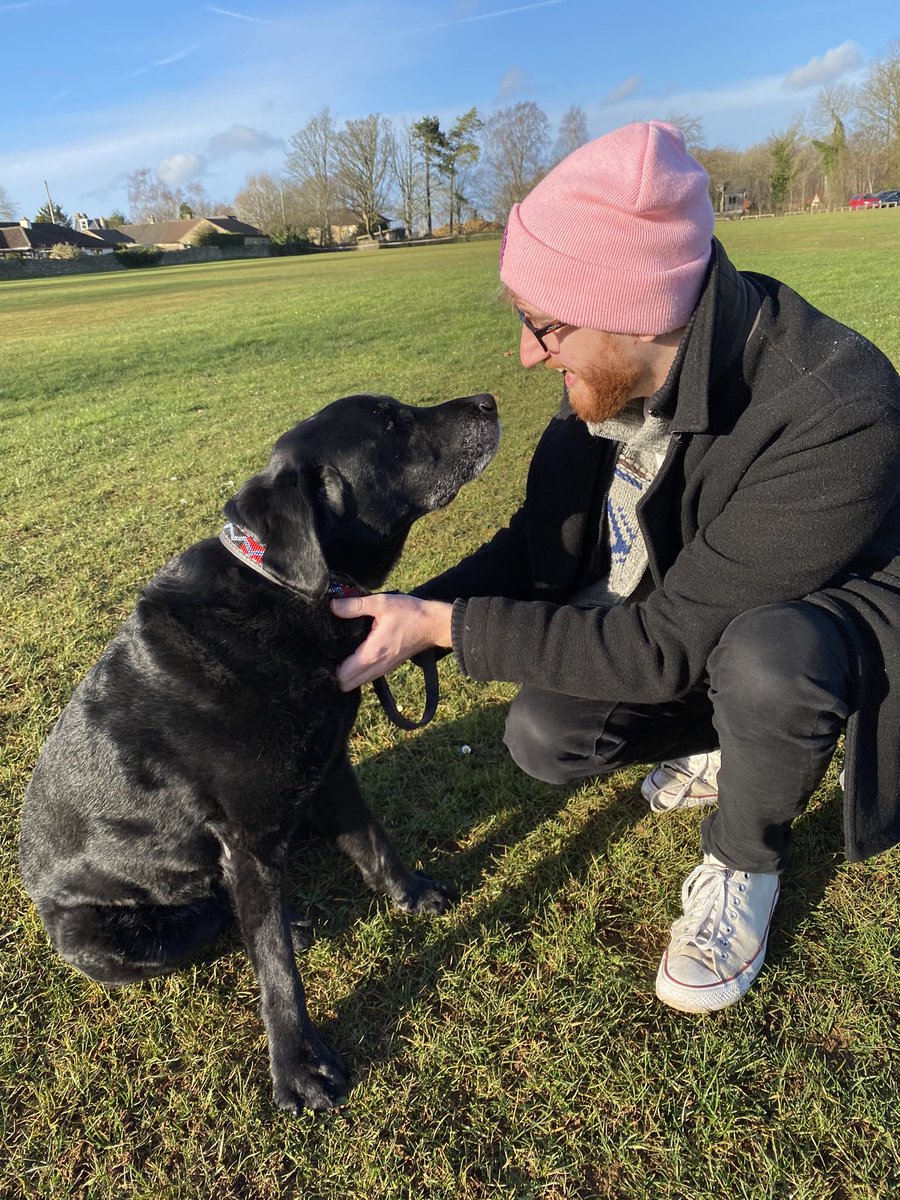 It’s #NationalPetDay and so here’s something to celebrate my excellent philosophical partner, Reg. 

Do you discuss life’s great questions with your pets? Or just me? 🤔 

#pets #dogsoftwitter #philosophicalpets