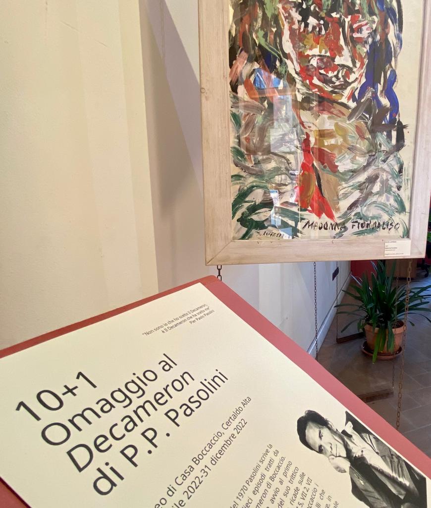 comunecertaldo's tweet photo. Il Decameron di P.P. Pasolini, a Casa Boccaccio la mostra-omaggio https://t.co/c2eBSxaxvo 
#certaldo #pasolini #decameron #giovanniboccaccio #casaboccaccio https://t.co/DJwNPHqYui