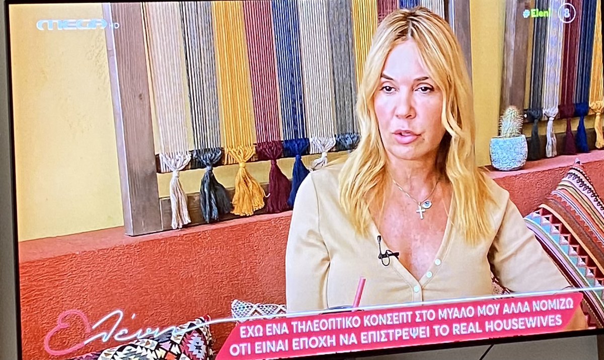 RHLegend32's tweet photo. Christina Pappa, who was one of The Real Housewives of Athens, said in an interview it’s time for the show to return. I think so too. Reality TV is doing rather well in Greece right now and people are more open minded about it. They just need me to handle production. #RHOAthens https://t.co/AAPalxyEIB