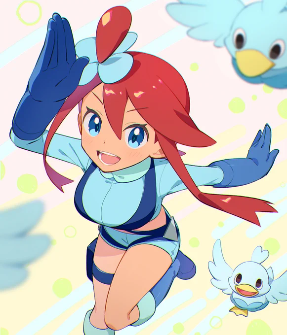 お題箱からフウロさんです 