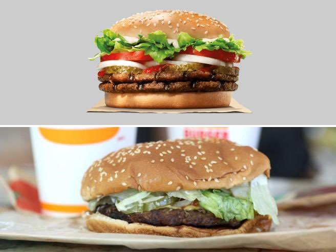 MarketingBites3's tweet photo. #burgerking accusata di #pubblicità ingannevole. Il #Whopper è più piccolo rispetto alle foto🍔 
#hamburger #markrting https://t.co/PJJQfOkF6y