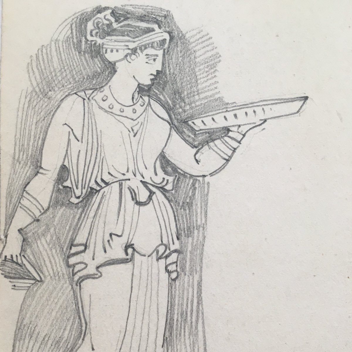 Barum_Athena's tweet photo. We find all sorts of interesting things in the archives when we're busy looking for something else, including these lovely drawings by William Richard Lethaby of some rather fetching fashions.
#ArchiveFashion
#Archive30
#WilliamRichardLethaby
#CreativeNorthDevon https://t.co/QtZiqilCMk