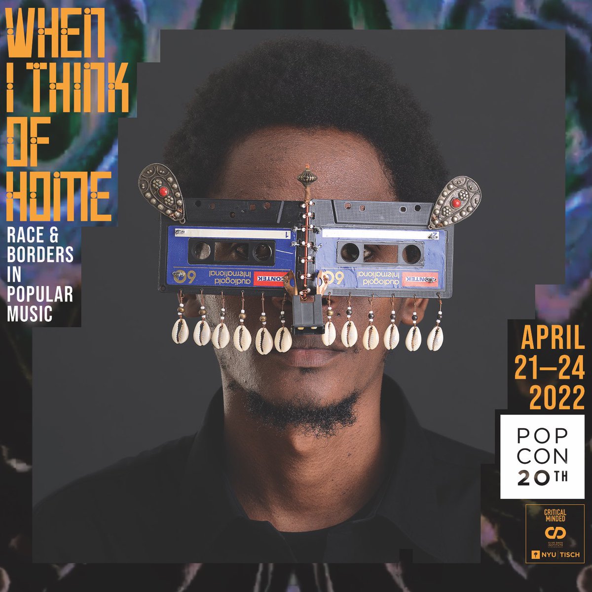 popconorg's tweet photo. Register now to attend the online 2022 #PopConference - April 21-24, hosted by @CliveDavisInst @NYUTischSchool - four days of panels, roundtables, performances and more on the relationship between pop music, home, race and borders. https://t.co/WrRgFn8ual https://t.co/hEB2V2MkLb