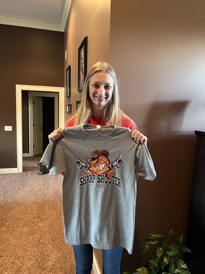 NWO Sports (@sports_nwo) on Twitter photo Glad to see one of our sharpshooters received their shirt! Congratulations again <a href="/kschroeder_10/">Kenzie Schroeder</a>!
Thanks again to ๐๐๐ก๐ซ๐๐ ๐๐จ๐ซ๐๐ชก for giving these shirts out to our local athletes!
๐ป: threecord.com Glad to see one of our sharpshooters received their shirt! Congratulations again <a href="/kschroeder_10/">Kenzie Schroeder</a>!
Thanks again to ๐๐๐ก๐ซ๐๐ ๐๐จ๐ซ๐๐ชก for giving these shirts out to our local athletes!
๐ป: threecord.com