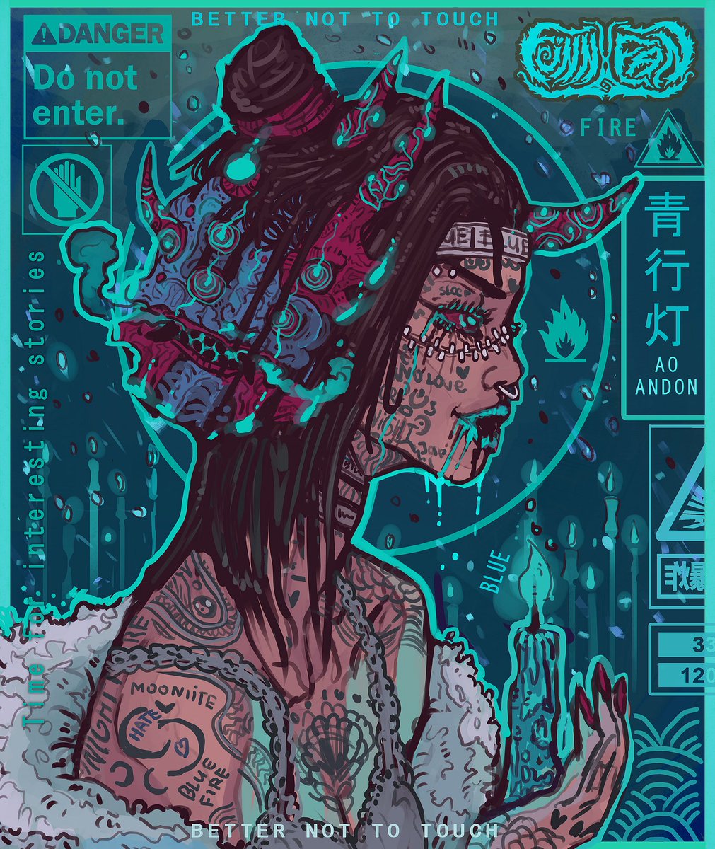 🈳NEW DROP🈳

🔗青行燈 / Aoandon🔗
The ao andon is the incarnation of mass human terror. Fear takes the appearance of a demonic woman with long black hair. (more details can be found in the description on <a href="/opensea/">OpenSea</a>)

opensea.io/assets/0x495f9…

#NFTJapan #NFT #NFT宣伝枠 #NFTJPN