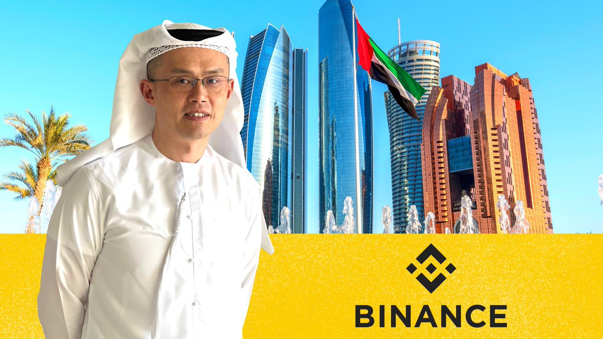 Criptovalute_T's tweet photo. #Binance ha ottenuto l’approvazione per operare ad Abu Dhabi 🇦🇪 https://t.co/jZHnwe4TSF