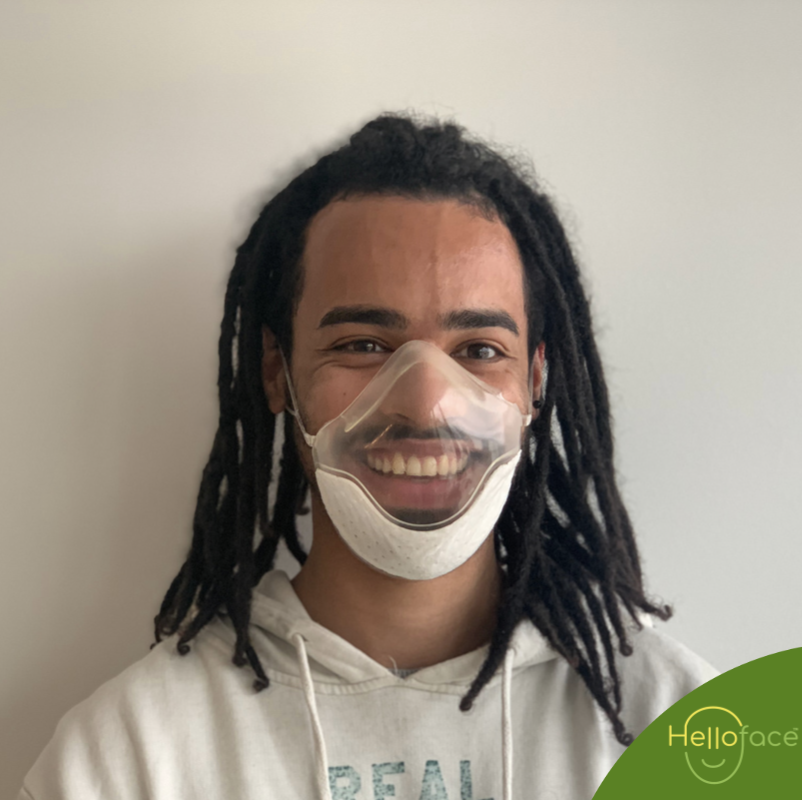 thehelloface's tweet photo. Did you know that 55% of communication is non-verbal?

Helloface masks allow you to see the entire face, making communication seamless again (they are compatible with facial recognition technology 👀)

Sign up to our exclusive mailing list to learn more: https://t.co/d4uJIB3PmE https://t.co/FuYM9Ht9EZ