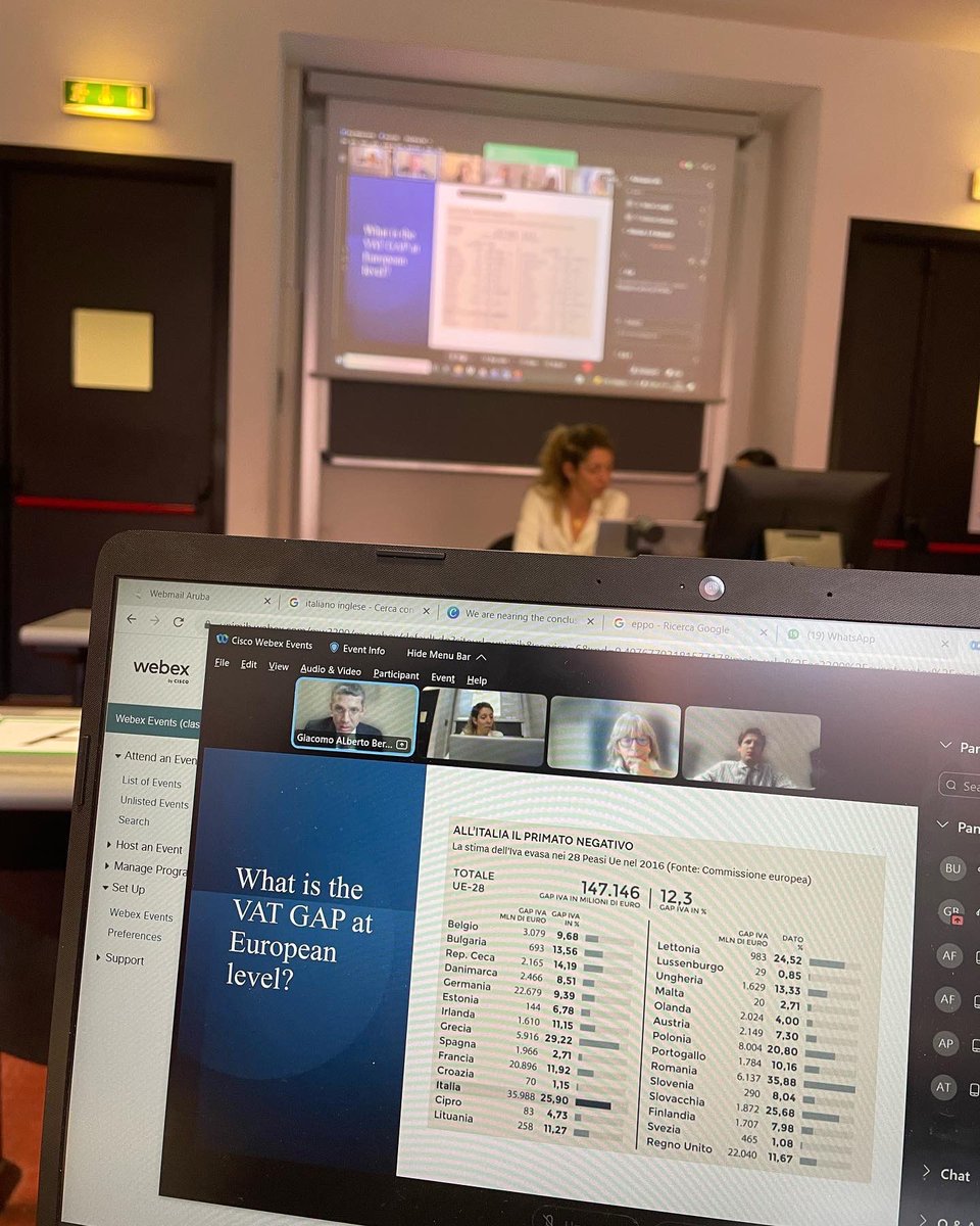 steppo_eulaw's tweet photo. 12th April | Main EPPO cases and convictions - THE EPPO AND EU LAW:
A STEP FORWARD IN INTEGRATION
Gaetano Ruta
European Delegated Prosecutor, Milan
Giacomo Bermone
Chartered Accountant and Statutory Auditor
#JeanMonnetModule #EULaw #EPPO #EuropeanUnion #euweb #Bicocca #unimib https://t.co/P5WjguaO9t