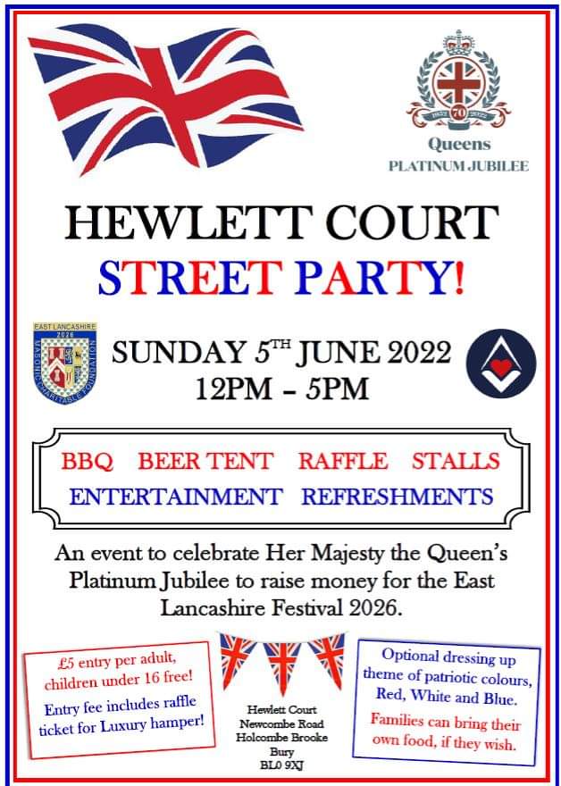 A great way to celebrate the Platinum Jubilee! 
🇬🇧👑🇬🇧

#TogetherAgainEastLancs