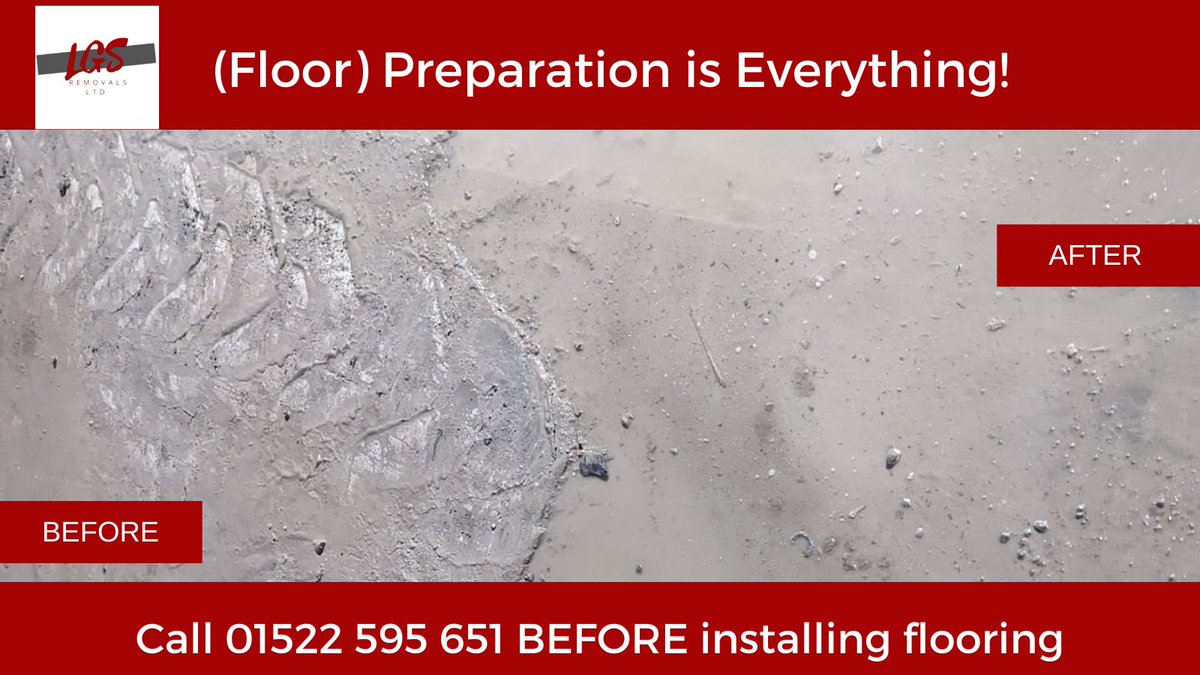 Would you paint your walls without smoothing the surface first? It’s the same with flooring.

To prep your floors for new coverings/screed/coatings, we need to remove any adhesive, latex, carpet or tiles first bit.ly/34FWsyb
#floorpreparation #surfacepreparation #screed