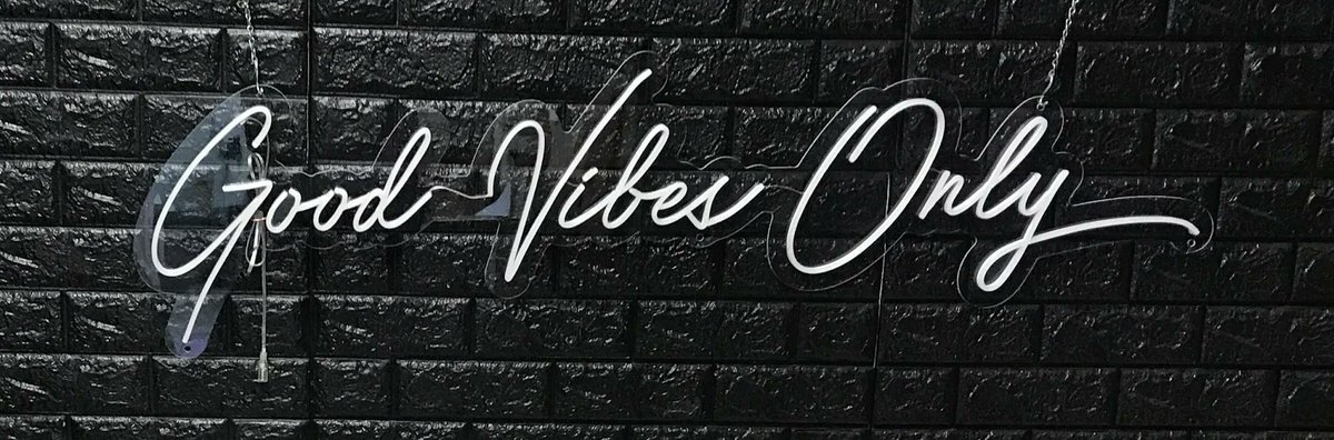 WendyLe83985314's tweet image. &quot; Good Vibes Only &quot; LED Flex sign from our very own customer.

We can customize any design within 24 hours with price quote.
Check out with coupon code WENDYARTER20 save $20 off
Email: wendy@arterneon.com
Call/text: (562) 802-4141
#LEDFlex #CustomLEDFlex #Neon #Signs #LEDFlex