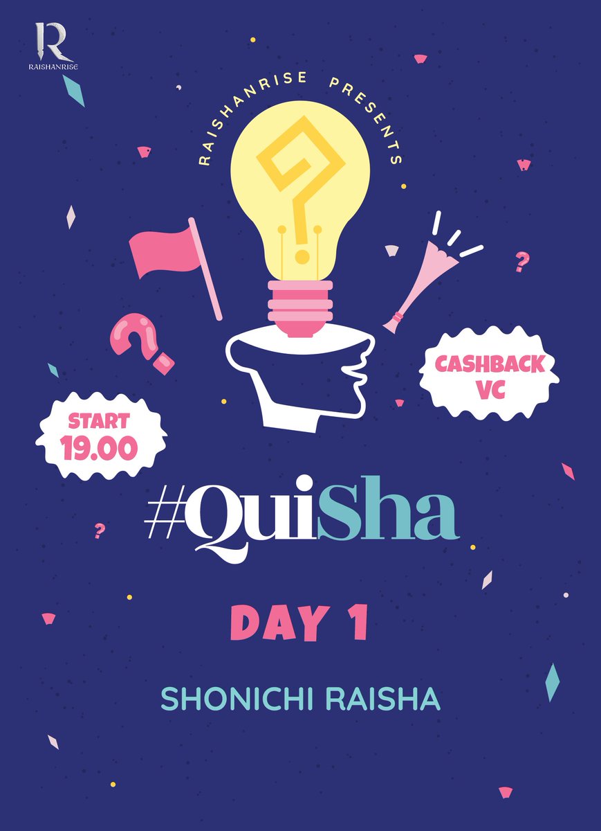 Raishanrise's tweet photo. #QuiSha berhadiah Cashback sebesar Rp 50.000,- Untuk 1 orang tercepat!!

pertanyaanny adalah, tanggal berapa dan di setlist apa kack @SW_RaishaJKT48 shonichi? 

Ditutup pas jam 21.00 WIB ya :P https://t.co/kXkIPFB3jr
