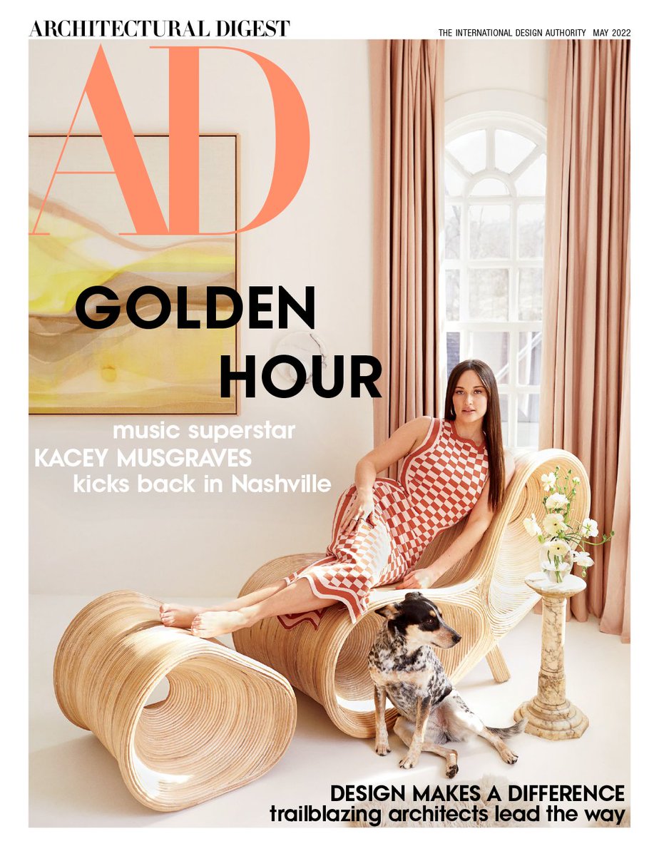 ArchDigest's tweet photo. Oh, what a home. @KaceyMusgraves's serene Nashville retreat graces our May cover.

Step inside the singer-songwriter's abode that she describes as "a new beginning" 👉 https://t.co/LJezxcNxFb https://t.co/RXZBRg5OVi