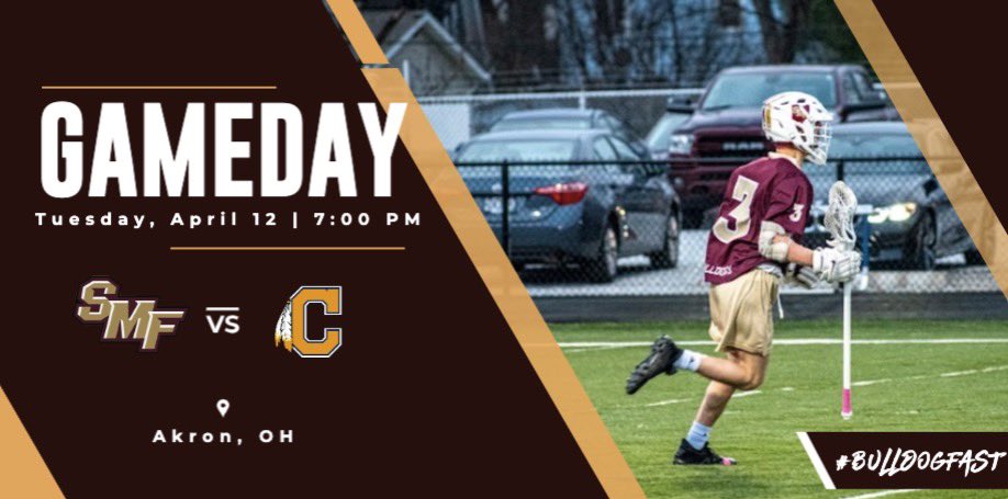 SMF_Lacrosse's tweet photo. The boys are back on the road after a week at home! Laser focus all day! 

🆚 @CopleyHSLax 
⏰ 5:15/7:00
📍 Akron, OH
🏟 Copley-Fairlawn Stadium
📺 https://t.co/a6Ekvd3eYf https://t.co/T0FRvNdwEy