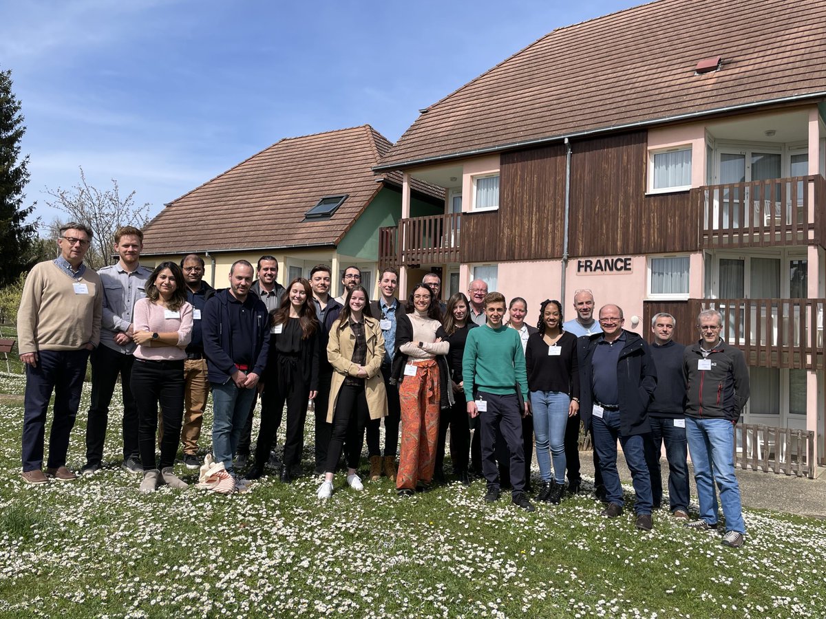 S_D_Vincent's tweet photo. Nice retreat at Obernai! Good science with nice people! ⁦@Berger_labs⁩ ⁦@lab_poirier⁩ https://t.co/GBVbw29ZMI